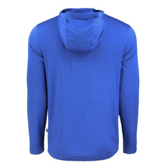 Atlanta Braves Cutter & Buck Coastline Epic Comfort Recycled Eco Hoodie Long Sleeve T-Shirt - MLB