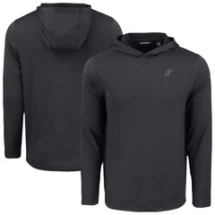 Miami Marlins Cutter & Buck Coastline Epic Comfort Recycled Eco Hoodie Long Sleeve T-Shirt - MLB