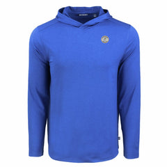 Milwaukee Brewers Cutter & Buck Coastline Epic Comfort Recycled Eco Hoodie Long Sleeve T-Shirt - MLB