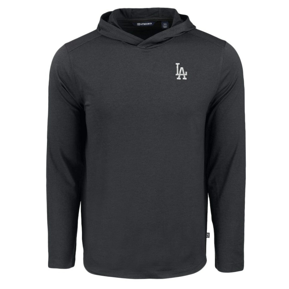 Los Angeles Dodgers Cutter & Buck Coastline Epic Comfort Recycled Eco Hoodie Long Sleeve T-Shirt - MLB