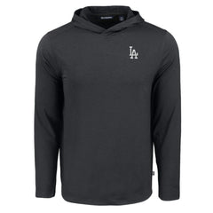Los Angeles Dodgers Cutter & Buck Coastline Epic Comfort Recycled Eco Hoodie Long Sleeve T-Shirt - MLB