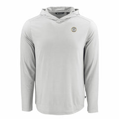 Milwaukee Brewers Cutter & Buck Coastline Epic Comfort Recycled Eco Hoodie Long Sleeve T-Shirt - MLB