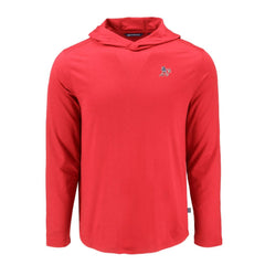 Athletics Cutter & Buck Coastline Epic Comfort Recycled Eco Hoodie Long Sleeve T-Shirt - MLB