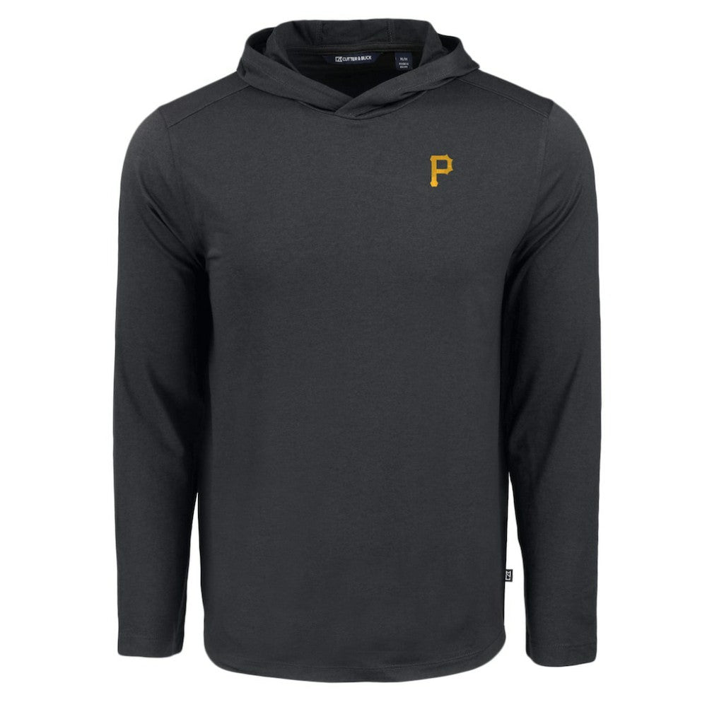 Pittsburgh Pirates Cutter & Buck Coastline Epic Comfort Recycled Eco Hoodie Long Sleeve T-Shirt - MLB
