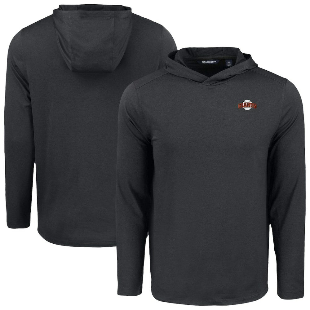 San Francisco Giants Cutter & Buck Coastline Epic Comfort Recycled Eco Hoodie Long Sleeve T-Shirt - MLB