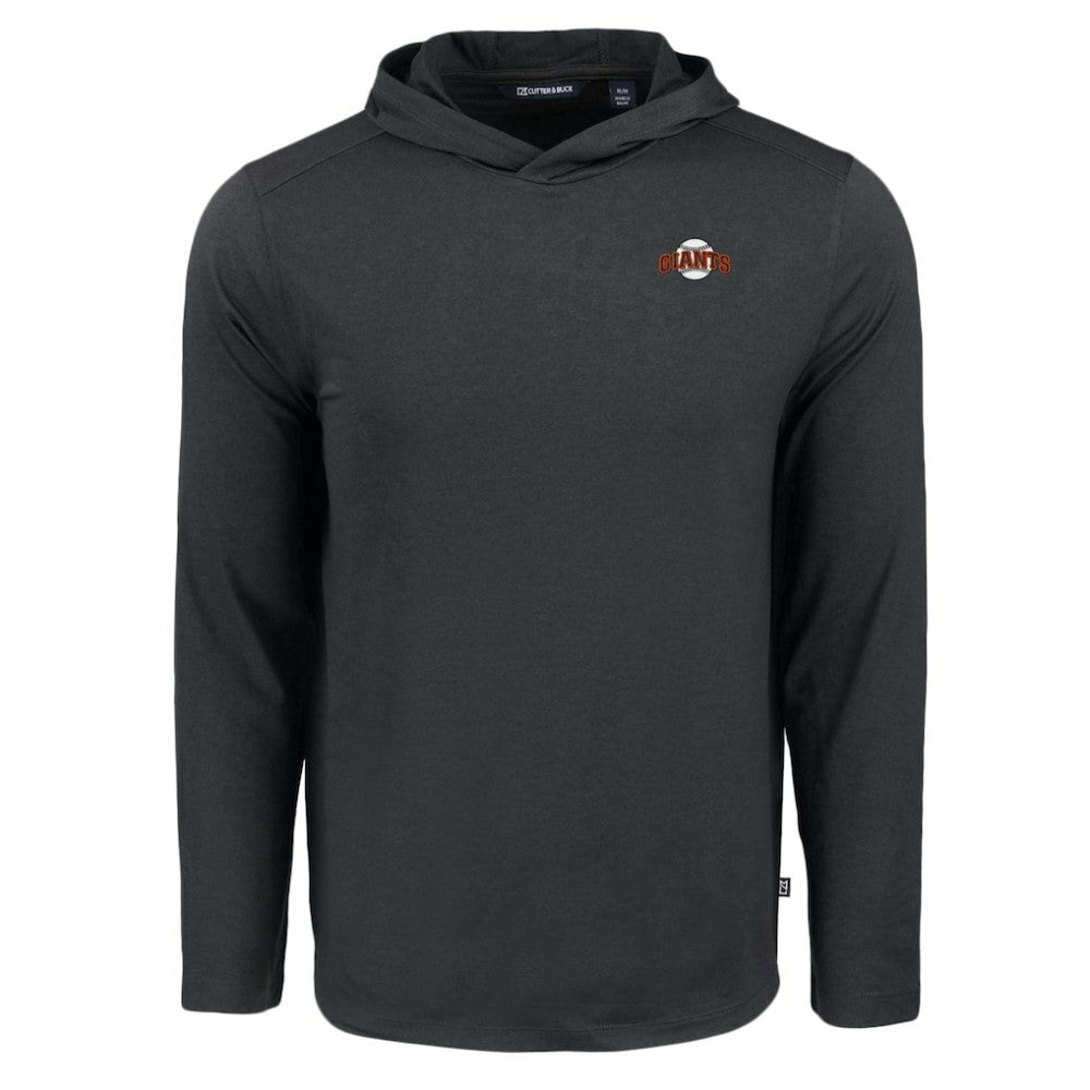 San Francisco Giants Cutter & Buck Coastline Epic Comfort Recycled Eco Hoodie Long Sleeve T-Shirt - MLB