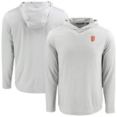 San Francisco Giants Cutter & Buck Coastline Epic Comfort Recycled Eco Hoodie Long Sleeve T-Shirt - MLB