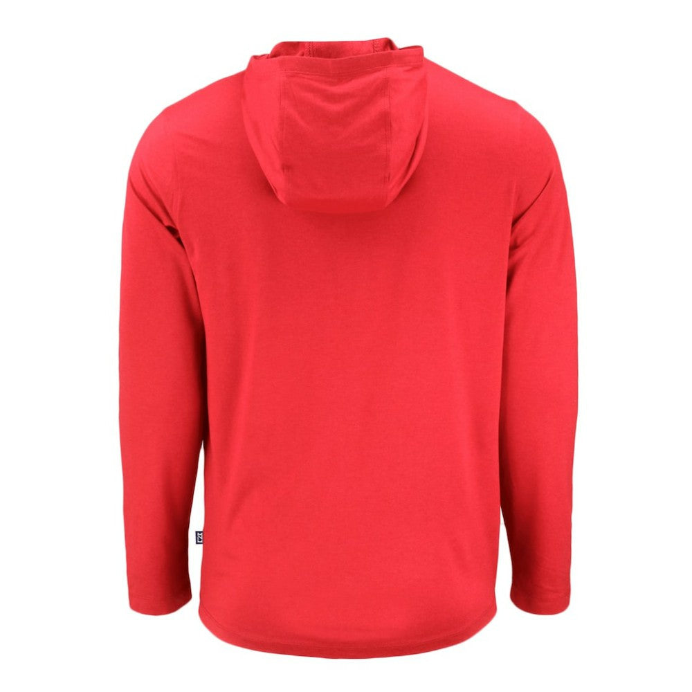 St. Louis Cardinals Cutter & Buck Coastline Epic Comfort Recycled Eco Hoodie Long Sleeve T-Shirt - MLB