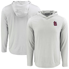 St. Louis Cardinals Cutter & Buck Coastline Epic Comfort Recycled Eco Hoodie Long Sleeve T-Shirt - MLB