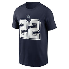 Emmitt Smith Dallas Cowboys Retired Player Name & Number T-Shirt Navy | Nike for Sale
