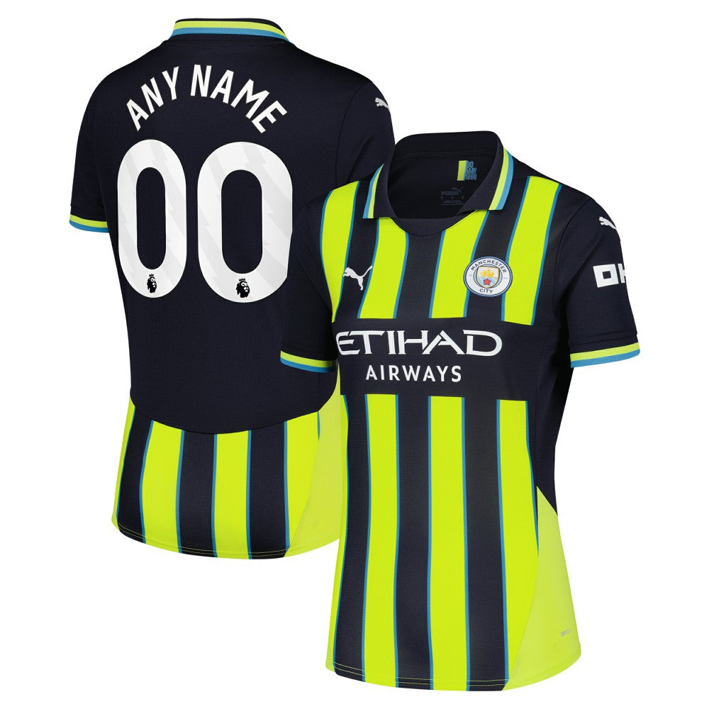 Manchester City Women's 2024/25 Away Replica Custom Jersey Navy | Puma Sale