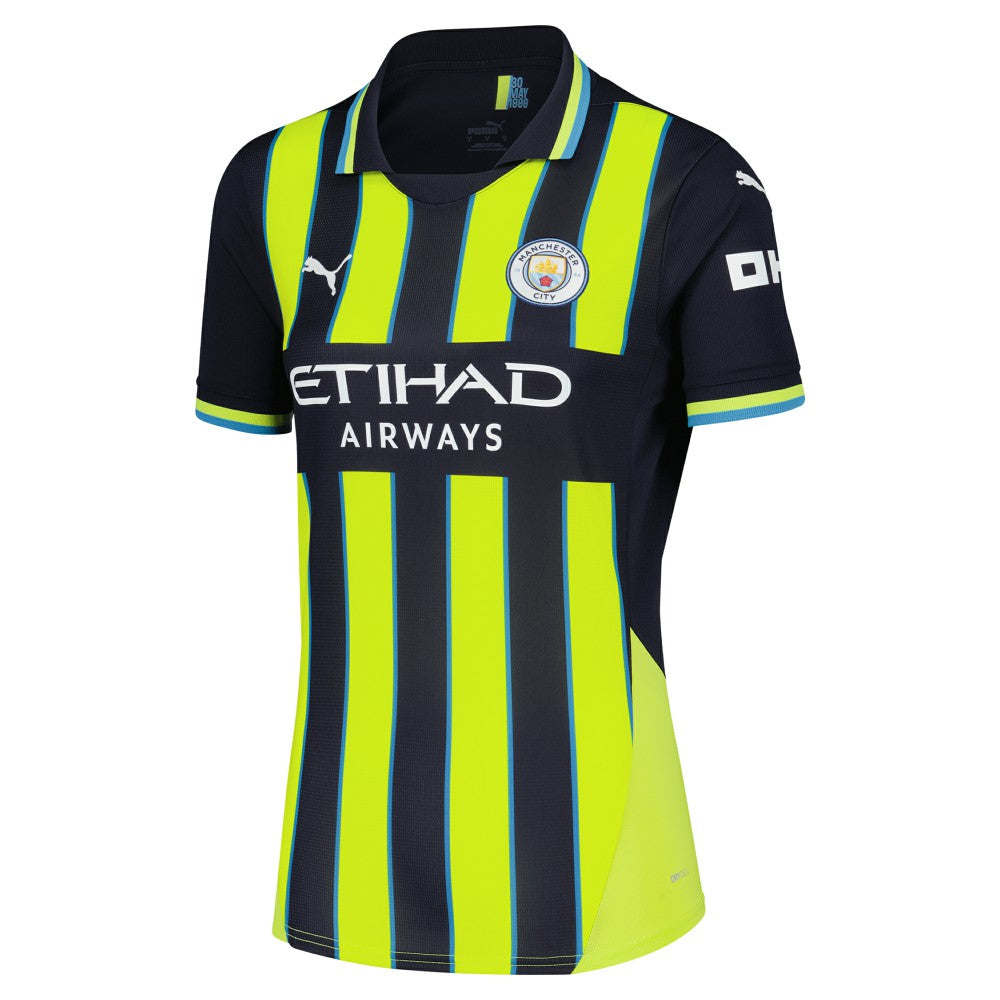 Manchester City Women's 2024/25 Away Replica Custom Jersey Navy | Puma Sale