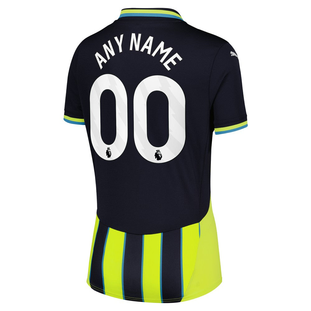 Manchester City Women's 2024/25 Away Replica Custom Jersey Navy | Puma Sale