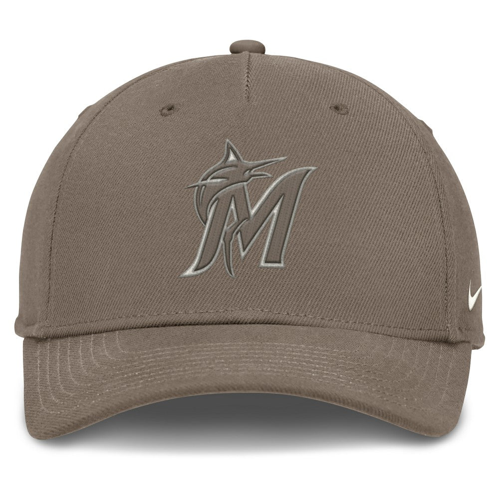 Miami Marlins Nike Rise Performance Adjustable Hat - MLB