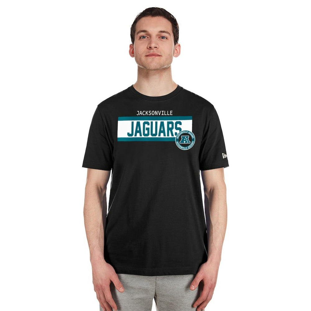 Jacksonville Jaguars New Era 3rd Down High Density Print T-Shirt Black | NFL