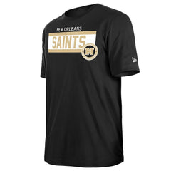 New Orleans Saints New Era 3rd Down High Density Print T-Shirt Black | NFL