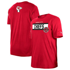 Kansas City Chiefs New Era 3rd Down High Density Print T-Shirt Red | NFL