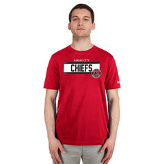 Kansas City Chiefs New Era 3rd Down High Density Print T-Shirt Red | NFL