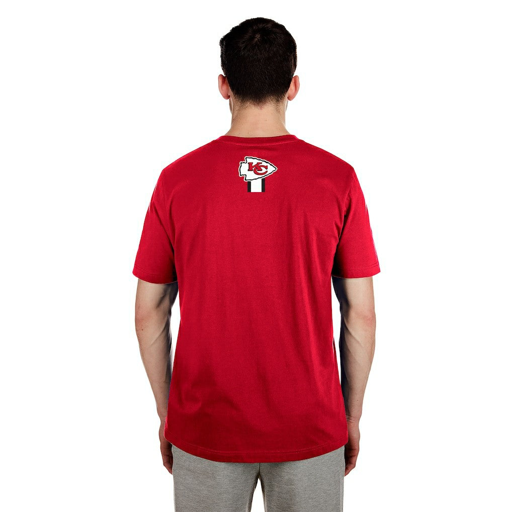 Kansas City Chiefs New Era 3rd Down High Density Print T-Shirt Red | NFL