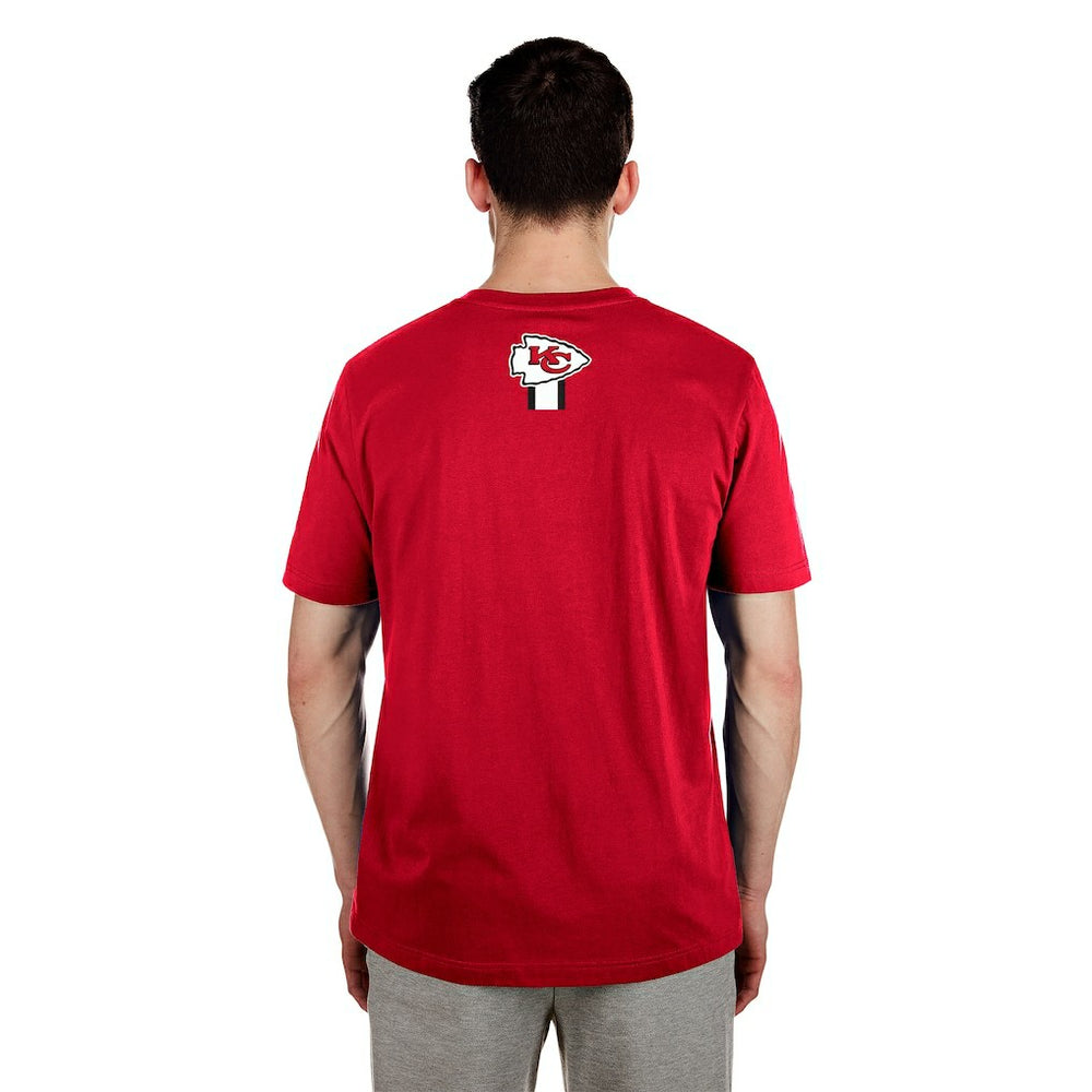 Kansas City Chiefs New Era 3rd Down High Density Print T-Shirt Red | NFL