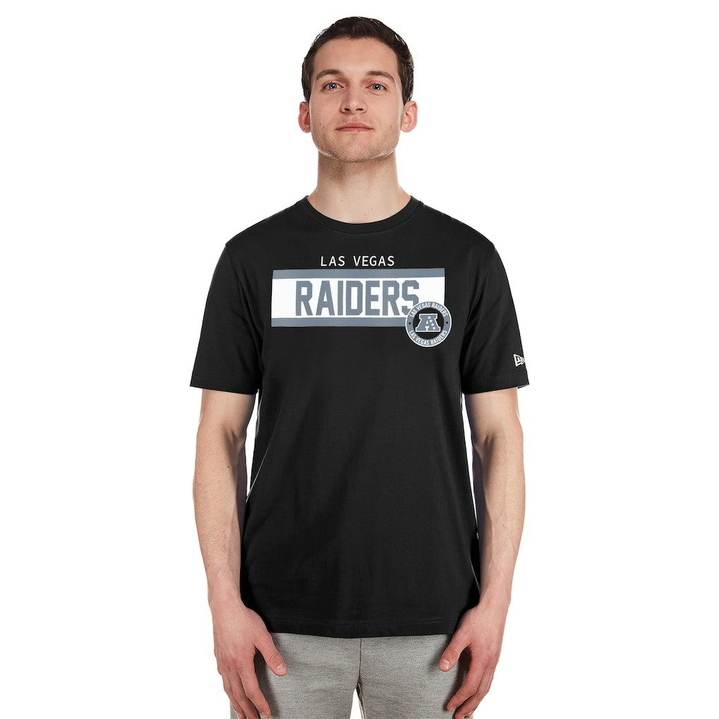 Las Vegas Raiders New Era 3rd Down High Density Print T-Shirt Black | NFL