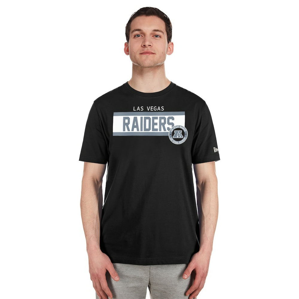 Las Vegas Raiders New Era 3rd Down High Density Print T-Shirt Black | NFL