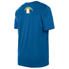 Los Angeles Chargers New Era 3rd Down High Density Print T-Shirt Blue | NFL