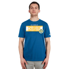 Los Angeles Chargers New Era 3rd Down High Density Print T-Shirt Blue | NFL