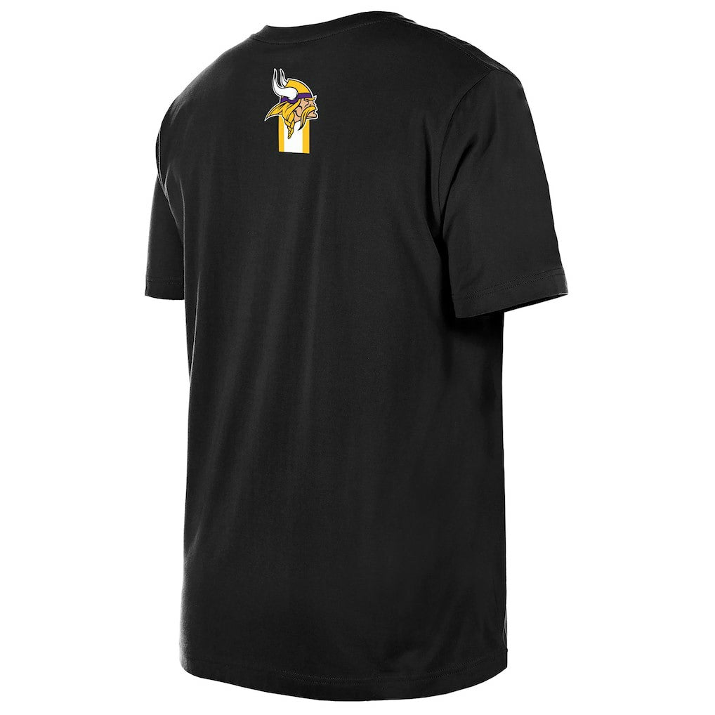 Minnesota Vikings New Era 3rd Down High Density Print T-Shirt Black | NFL