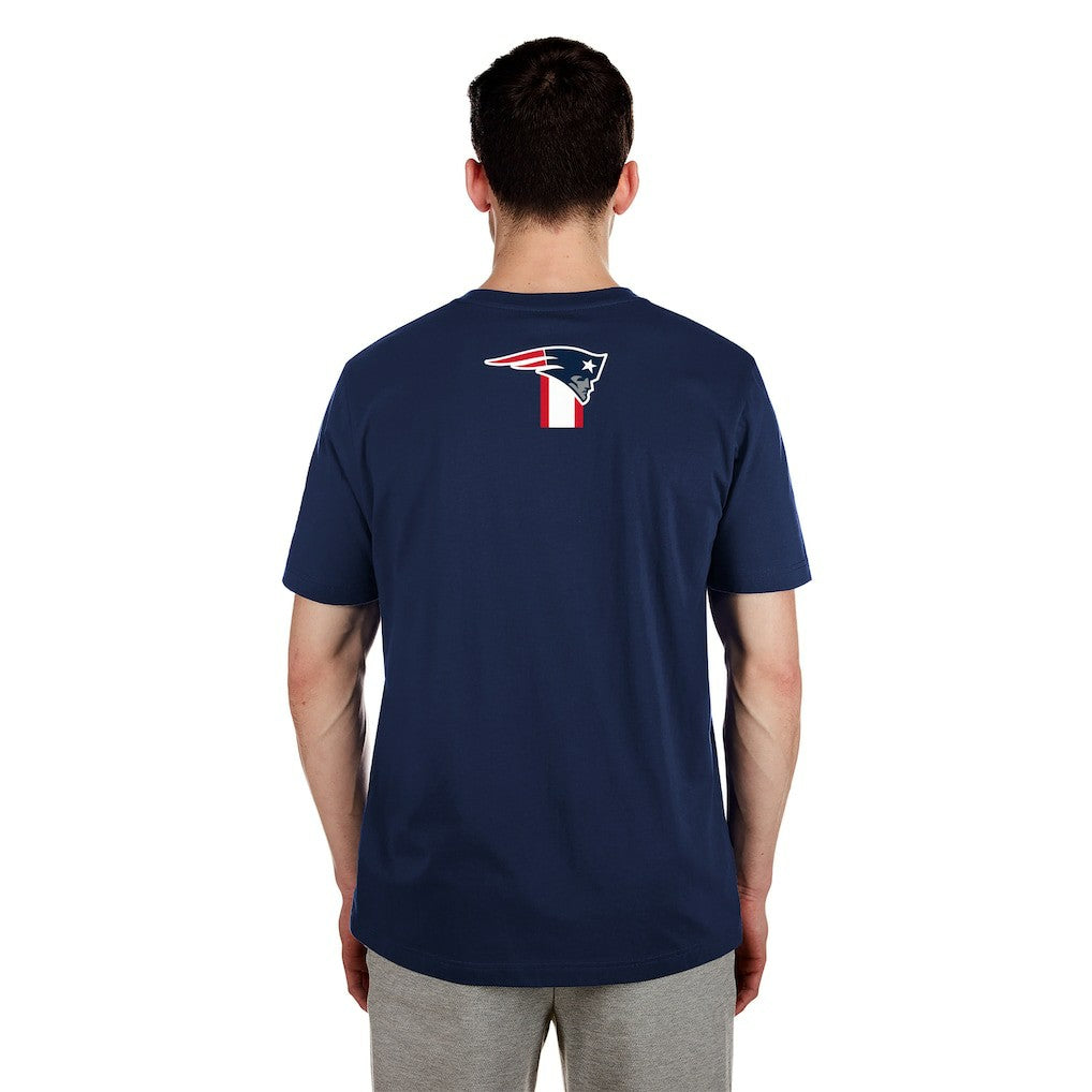 New England Patriots New Era 3rd Down High Density Print T-Shirt Navy | NFL