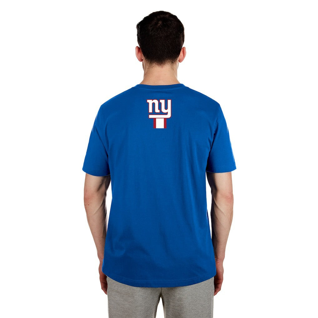 New York Giants New Era 3rd Down High Density Print T-Shirt Blue | NFL