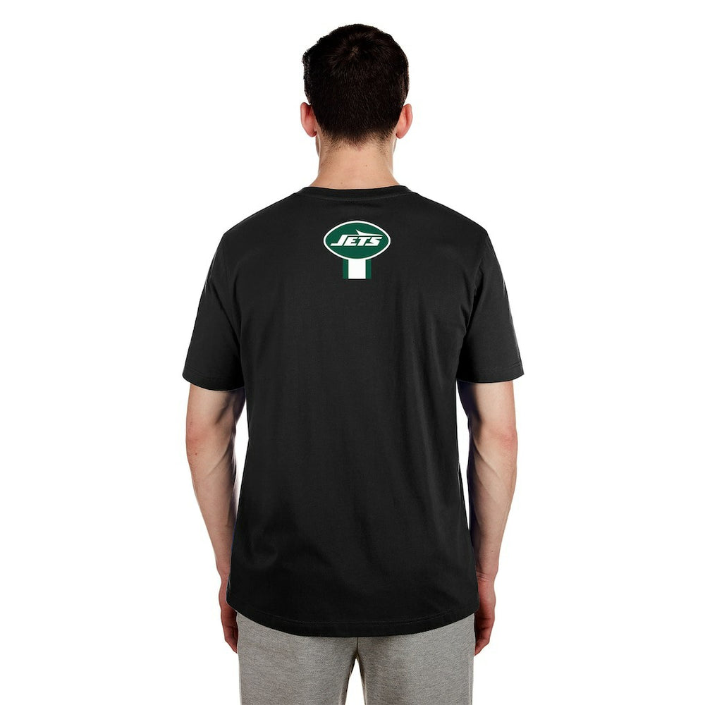 New York Jets New Era 3rd Down High Density Print T-Shirt Black | NFL