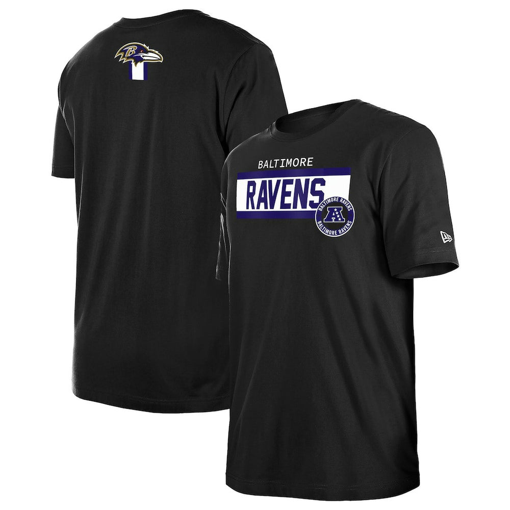 Baltimore Ravens New Era 3rd Down High Density Print T-Shirt Black | NFL