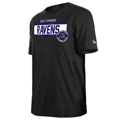 Baltimore Ravens New Era 3rd Down High Density Print T-Shirt Black | NFL