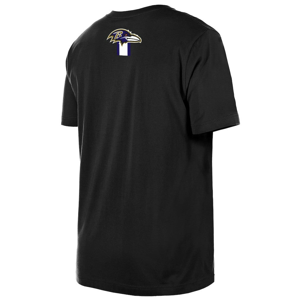 Baltimore Ravens New Era 3rd Down High Density Print T-Shirt Black | NFL