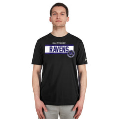 Baltimore Ravens New Era 3rd Down High Density Print T-Shirt Black | NFL