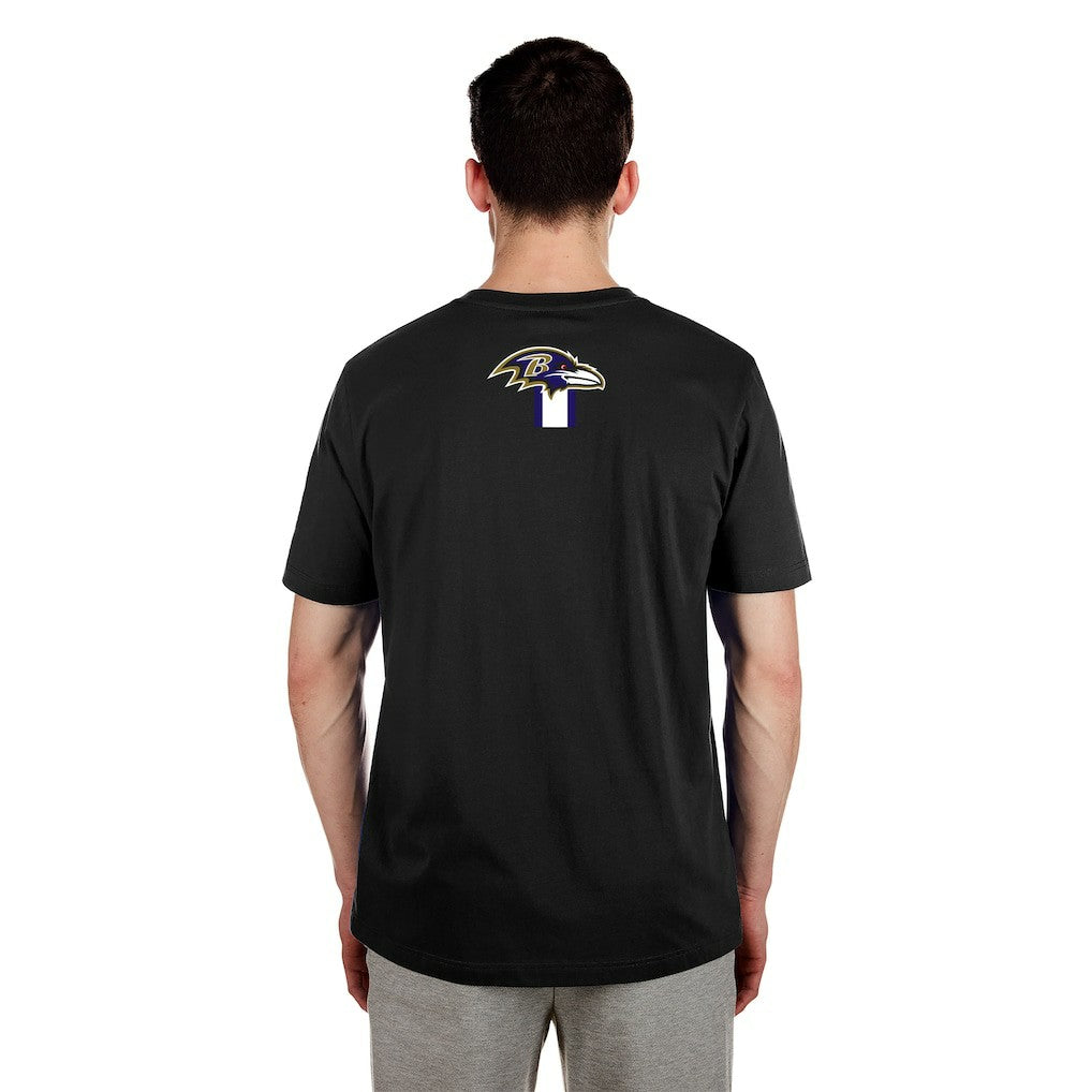 Baltimore Ravens New Era 3rd Down High Density Print T-Shirt Black | NFL