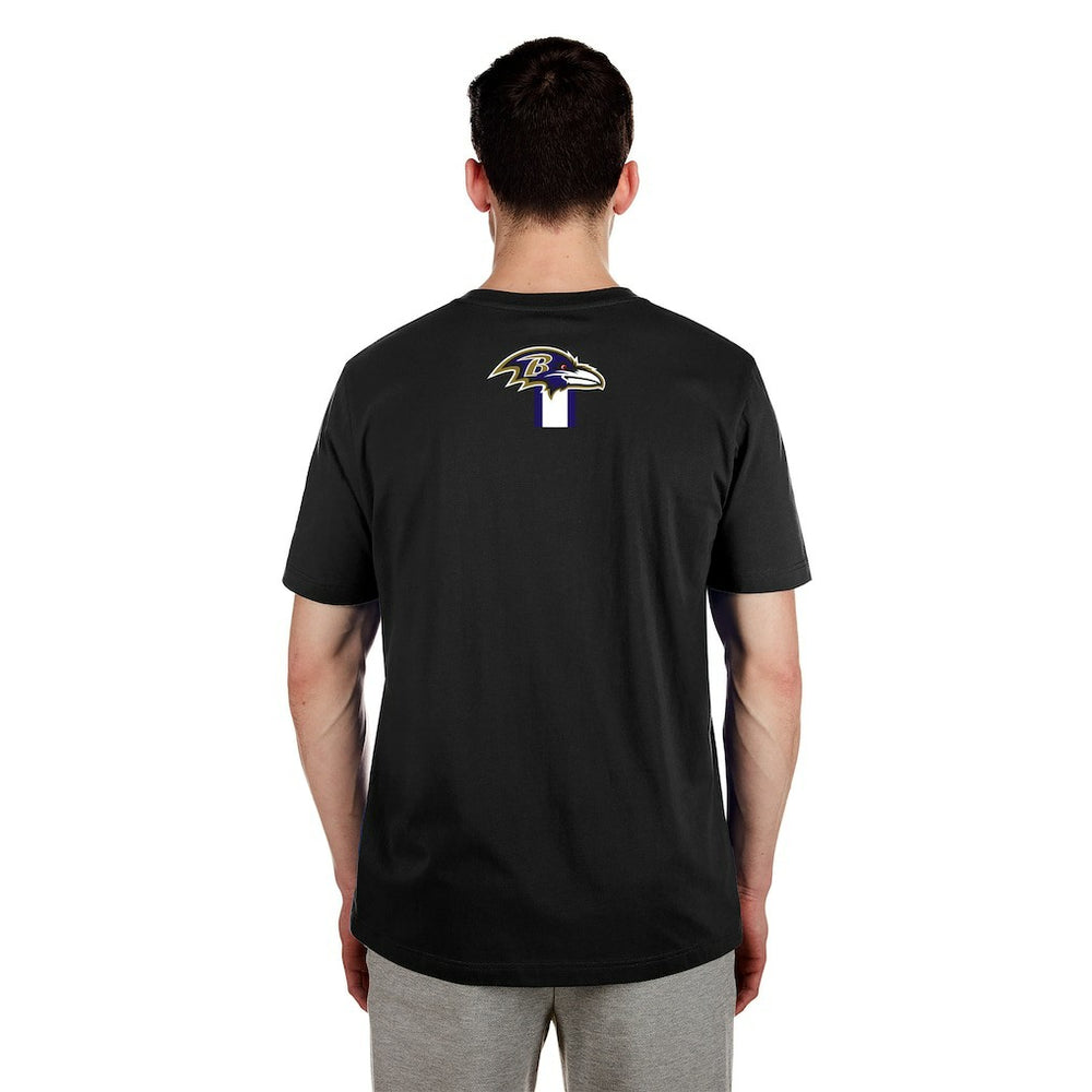 Baltimore Ravens New Era 3rd Down High Density Print T-Shirt Black | NFL