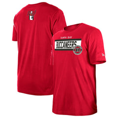 Tampa Bay Buccaneers New Era 3rd Down High Density Print T-Shirt Red | NFL