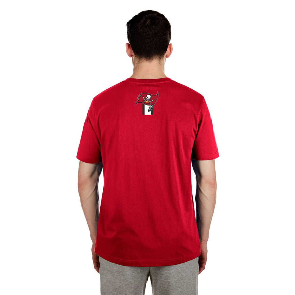 Tampa Bay Buccaneers New Era 3rd Down High Density Print T-Shirt Red | NFL