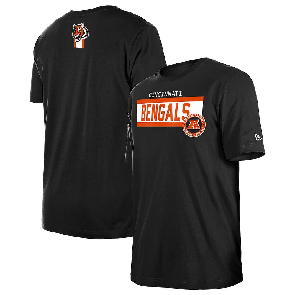 Cincinnati Bengals New Era 3rd Down High Density Print T-Shirt Black | NFL