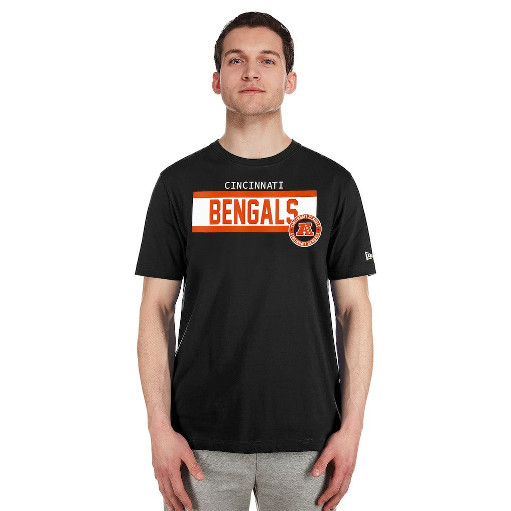 Cincinnati Bengals New Era 3rd Down High Density Print T-Shirt Black | NFL