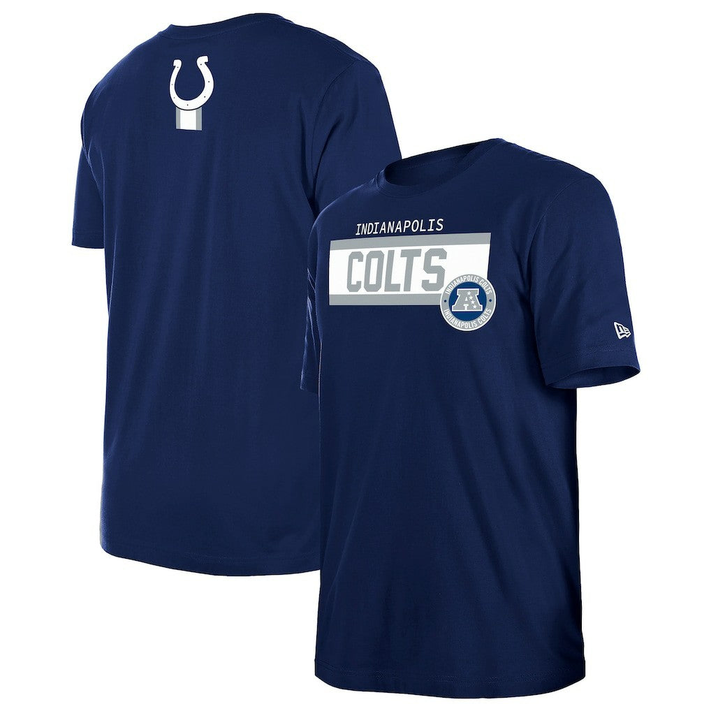 Indianapolis Colts New Era 3rd Down High Density Print T-Shirt Navy | NFL