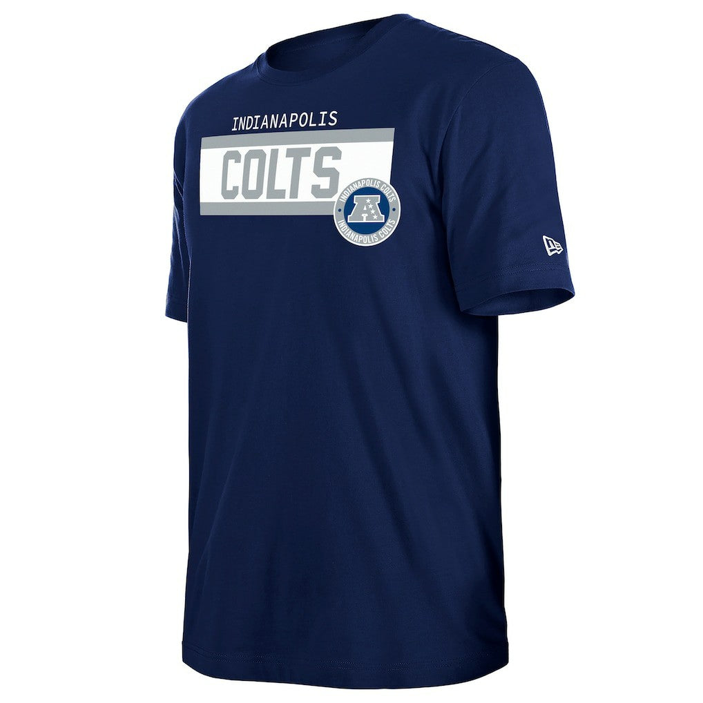 Indianapolis Colts New Era 3rd Down High Density Print T-Shirt Navy | NFL