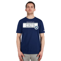 Indianapolis Colts New Era 3rd Down High Density Print T-Shirt Navy | NFL