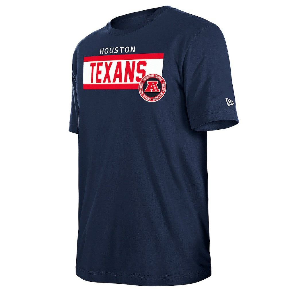 Houston Texans New Era 3rd Down High Density Print T-Shirt Navy | NFL