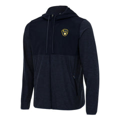 Milwaukee Brewers Antigua Sway Full-Zip Hoodie - MLB