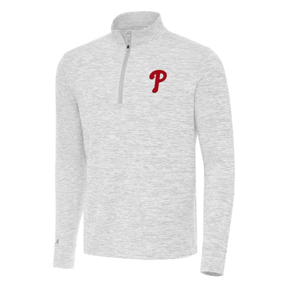 Philadelphia Phillies Antigua Cause Quarter-Zip Top - MLB