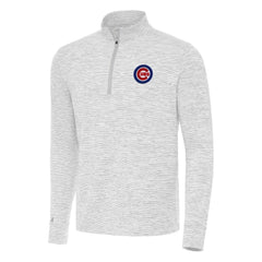 Chicago Cubs Antigua Cause Quarter-Zip Top - MLB