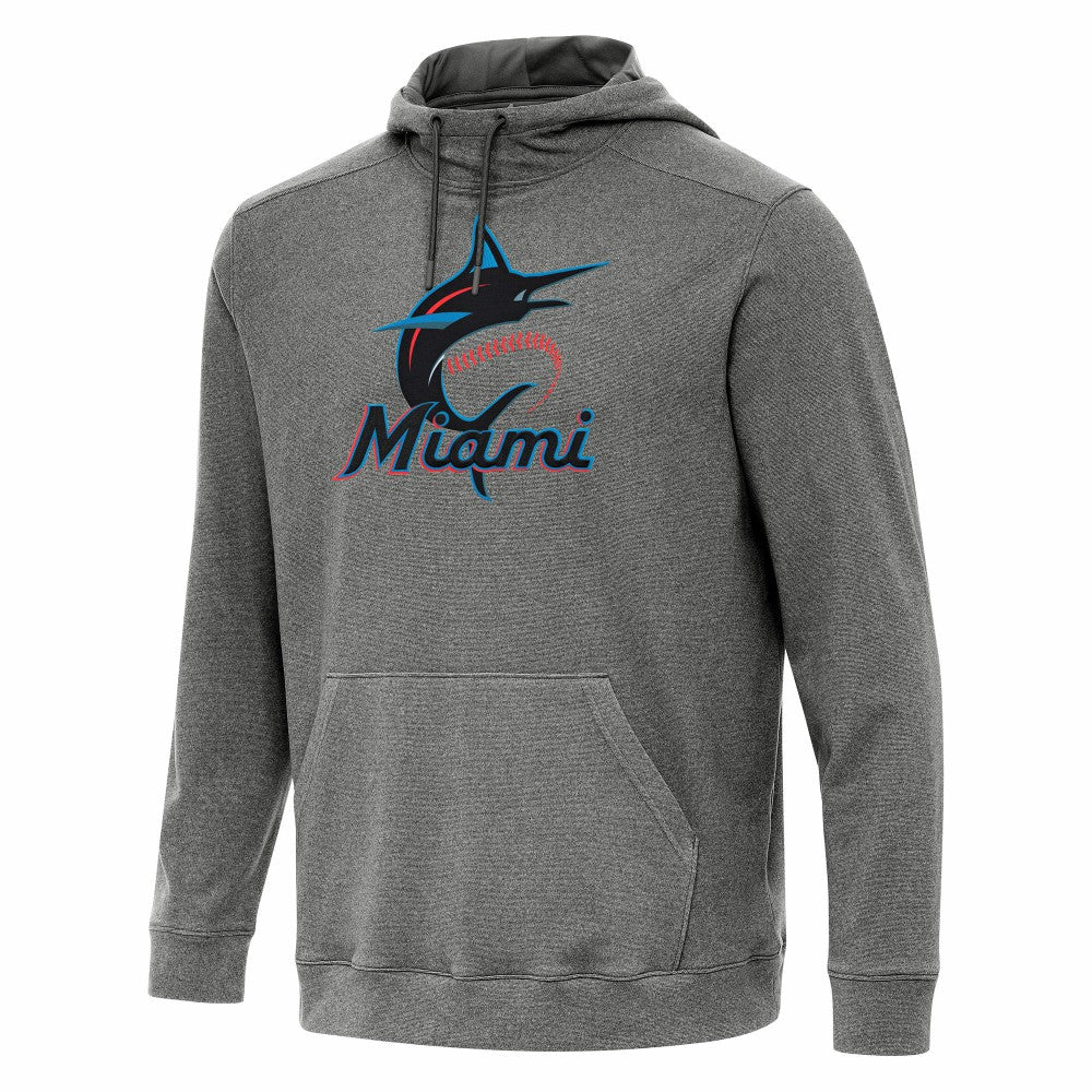 Miami Marlins Antigua Cloud Pullover Hoodie - MLB